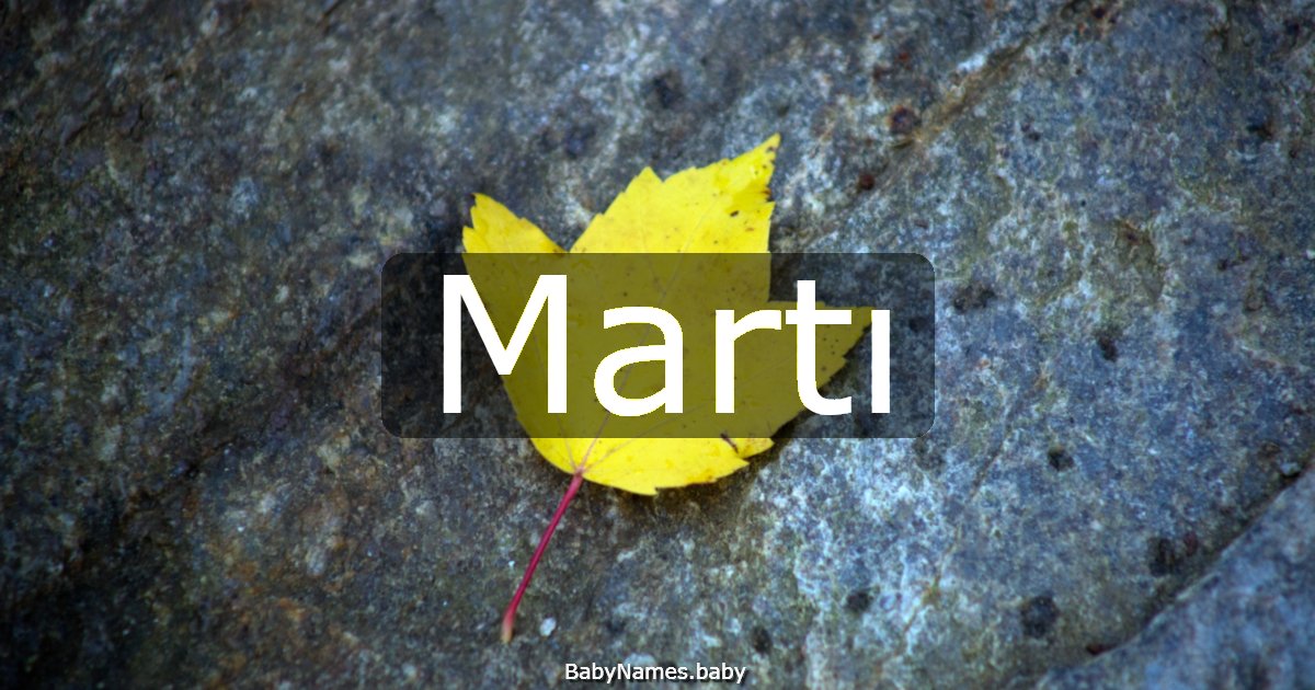 Martı