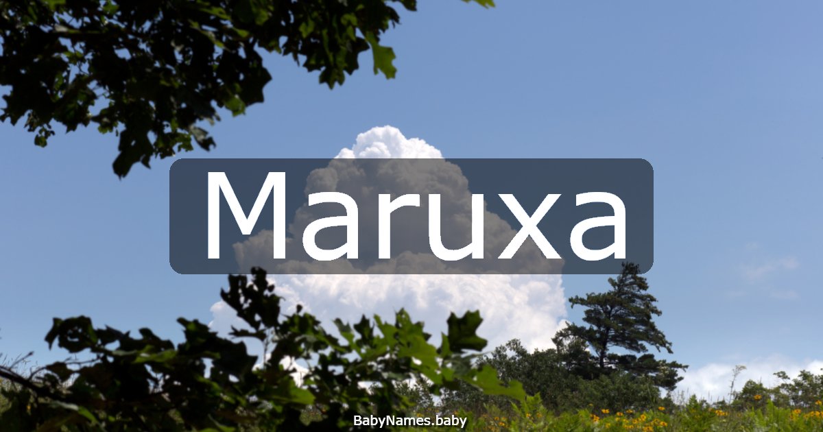 Maruxa
