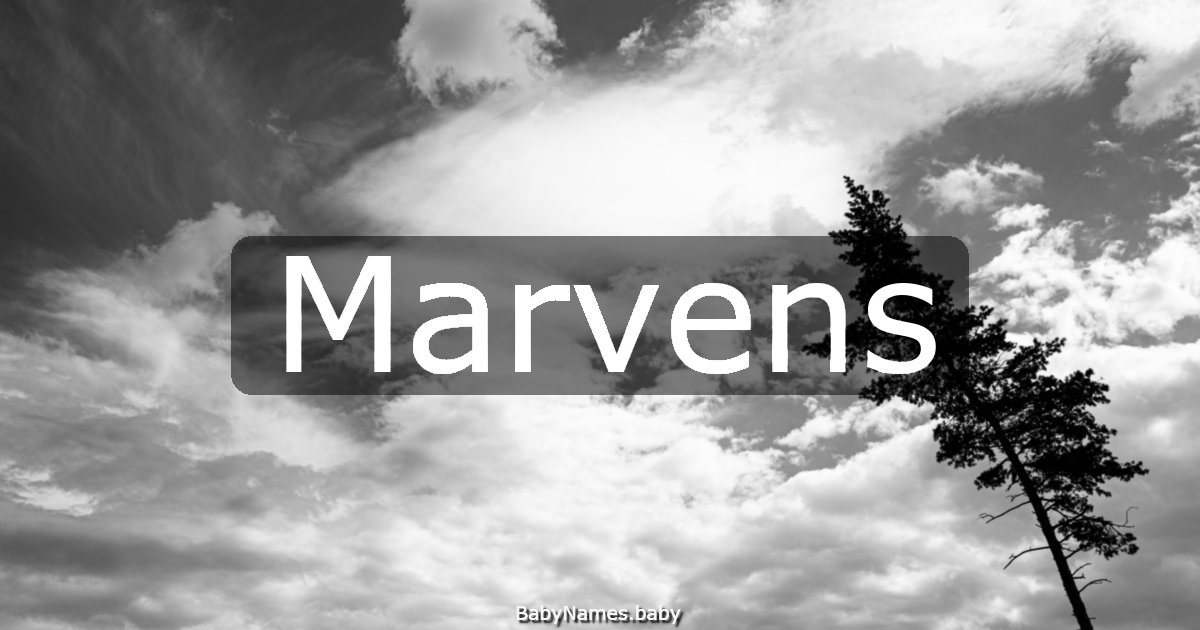 Marvens