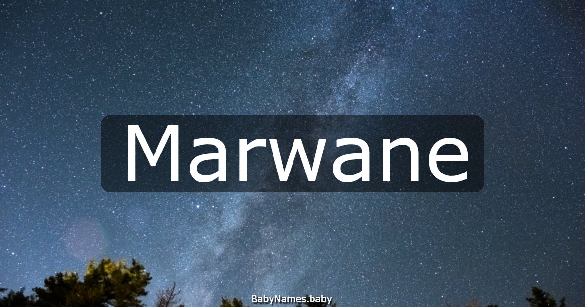 Marwane