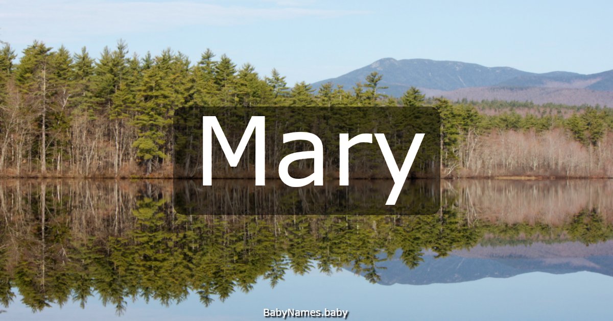 Mary