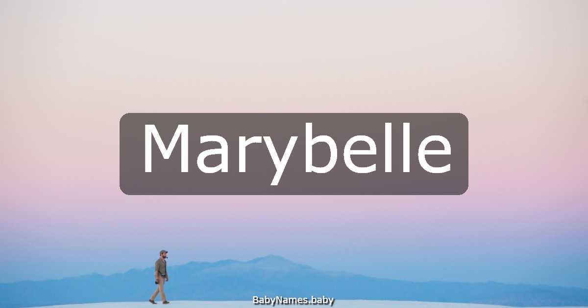 Marybelle