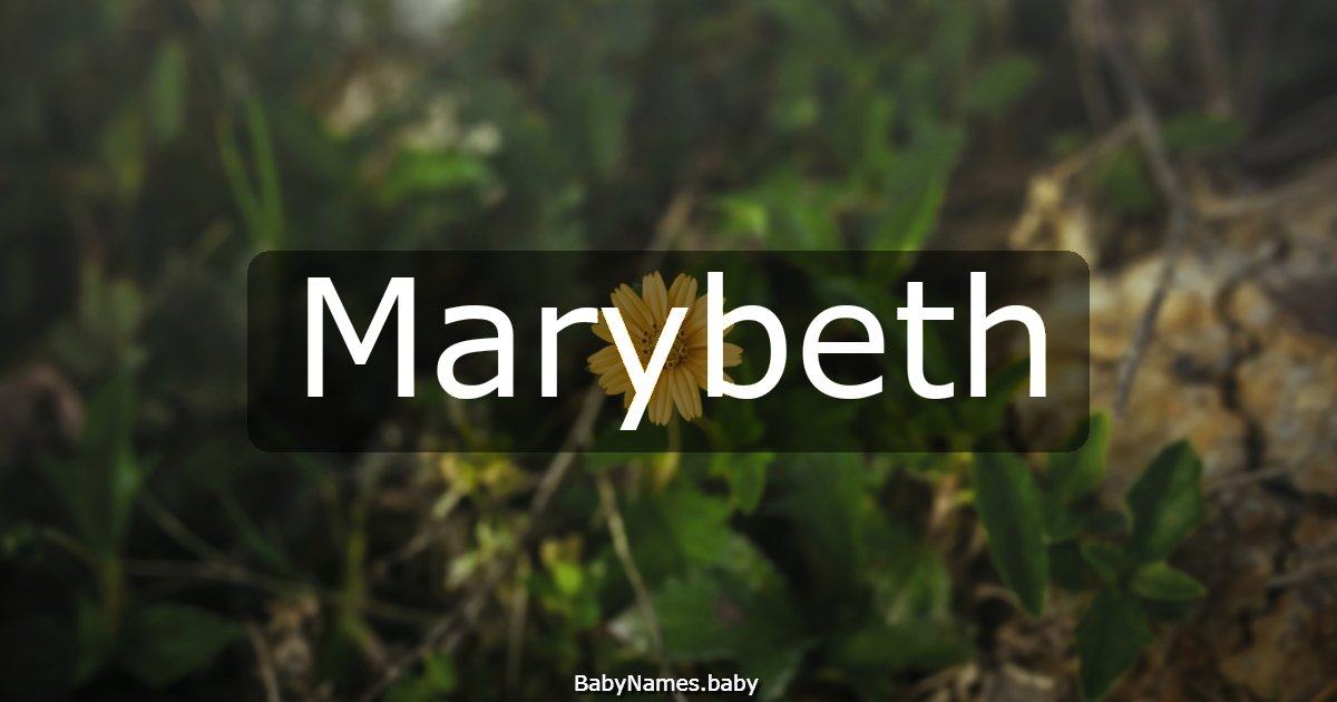 Marybeth
