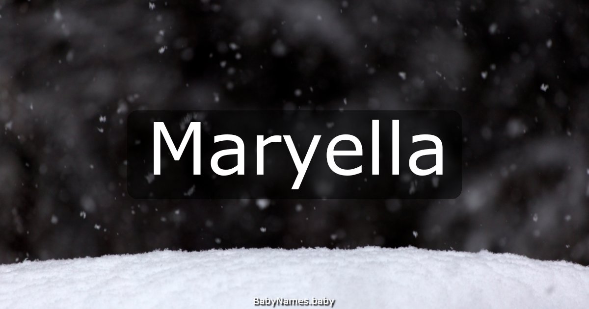 Maryella
