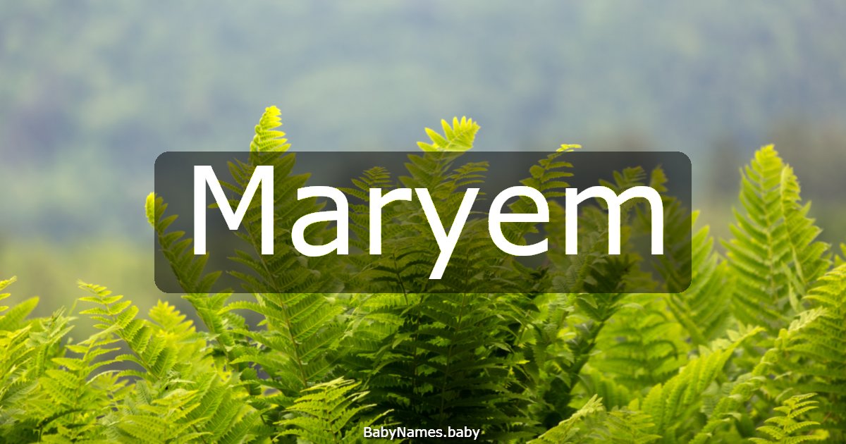 Maryem