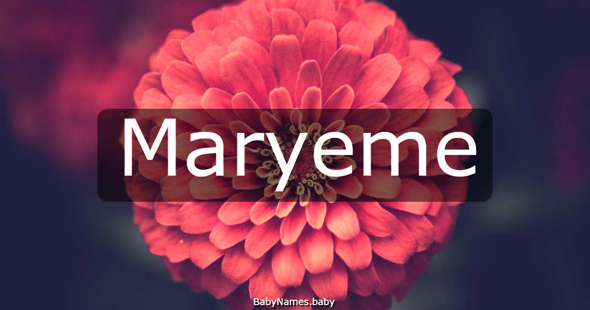 Maryeme