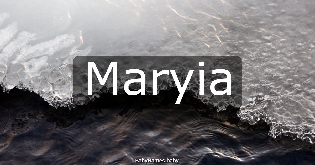 Maryia