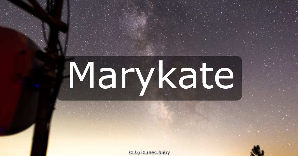 Marykate