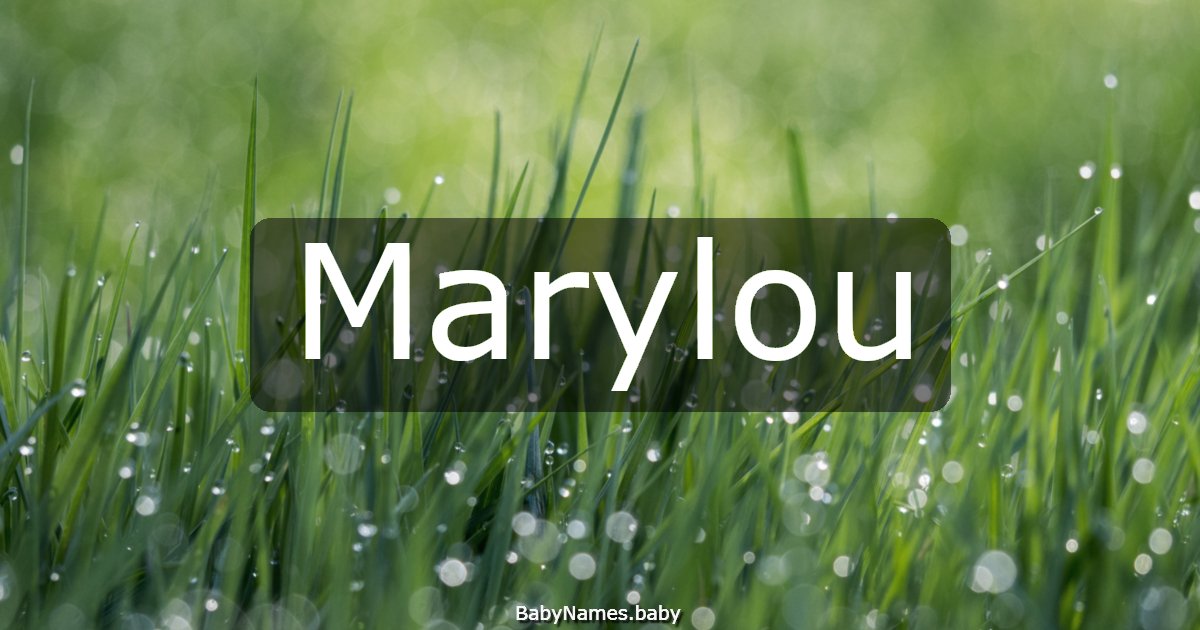 Marylou