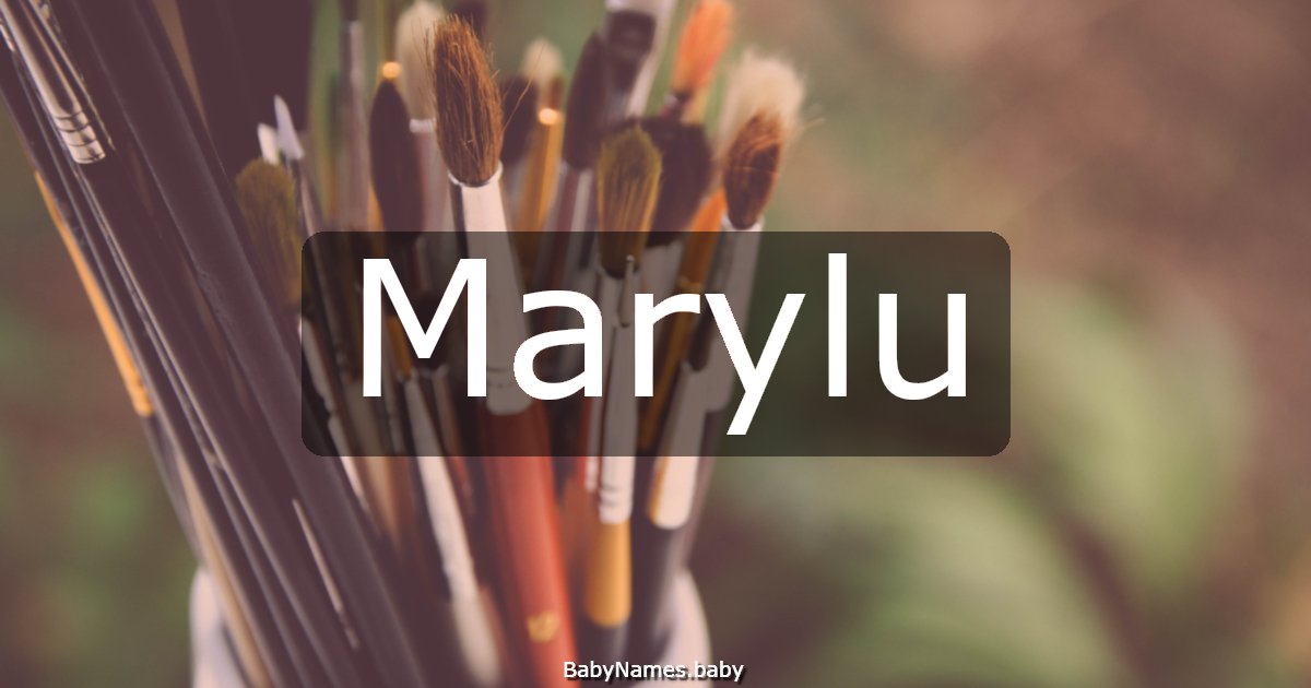 Marylu