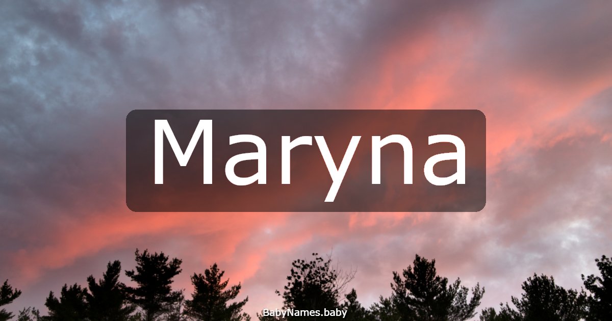 Maryna
