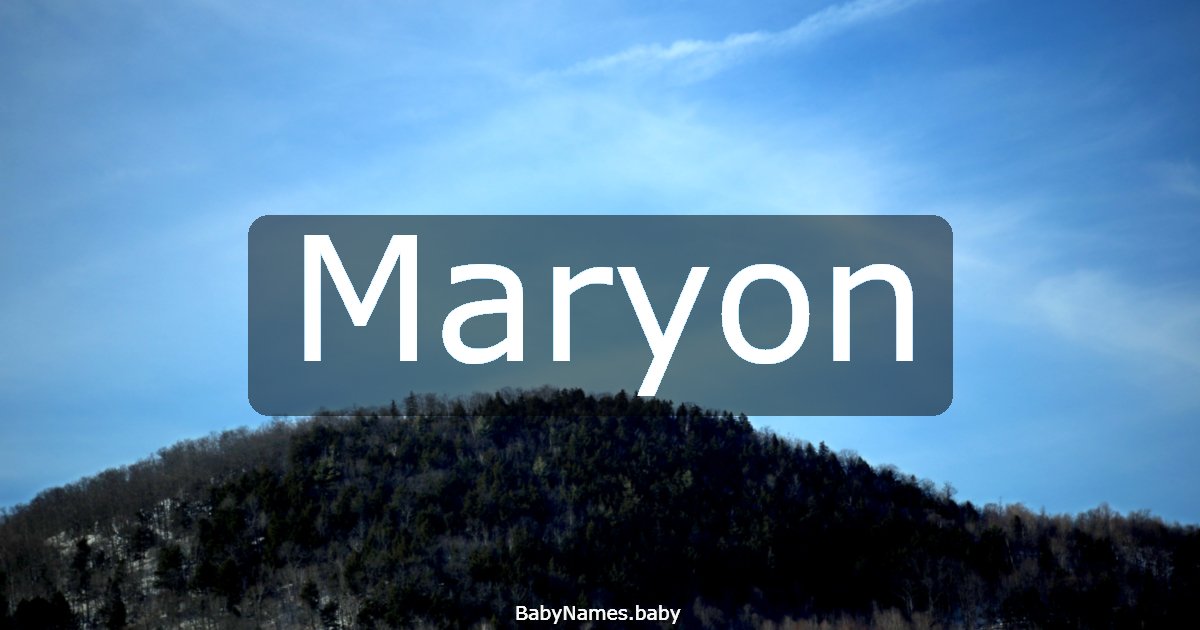 Maryon