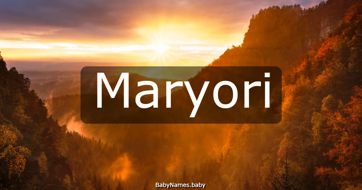 Maryori