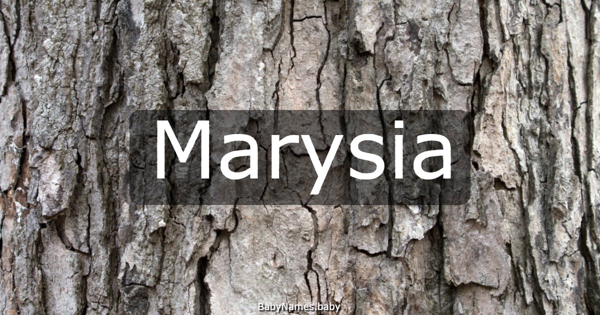 Marysia