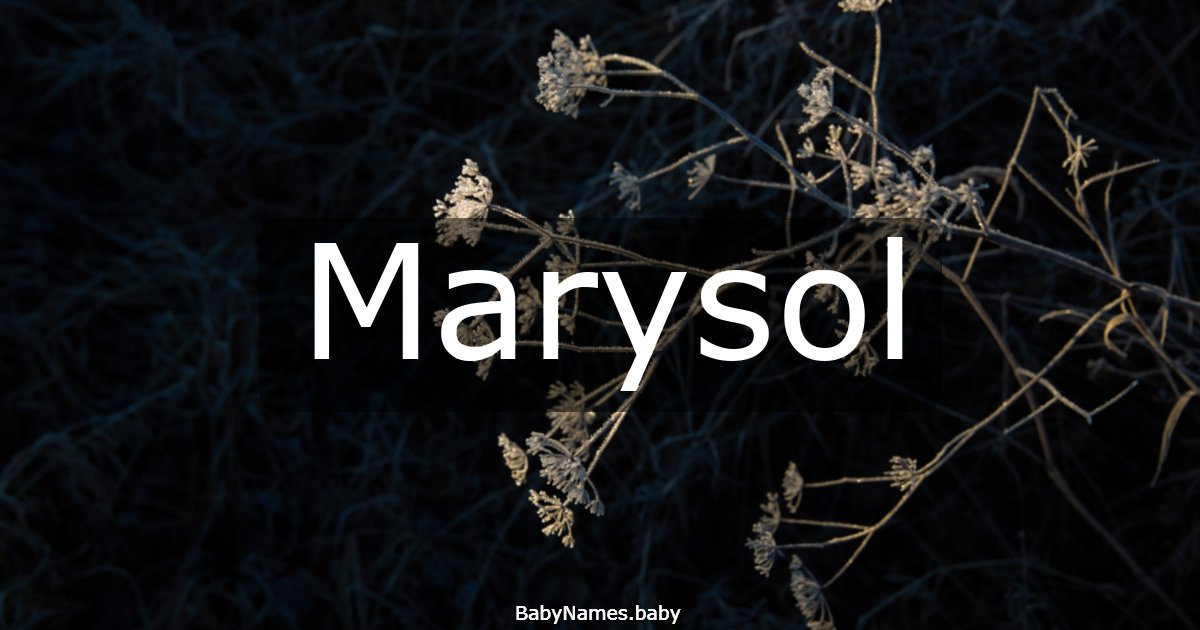 Marysol