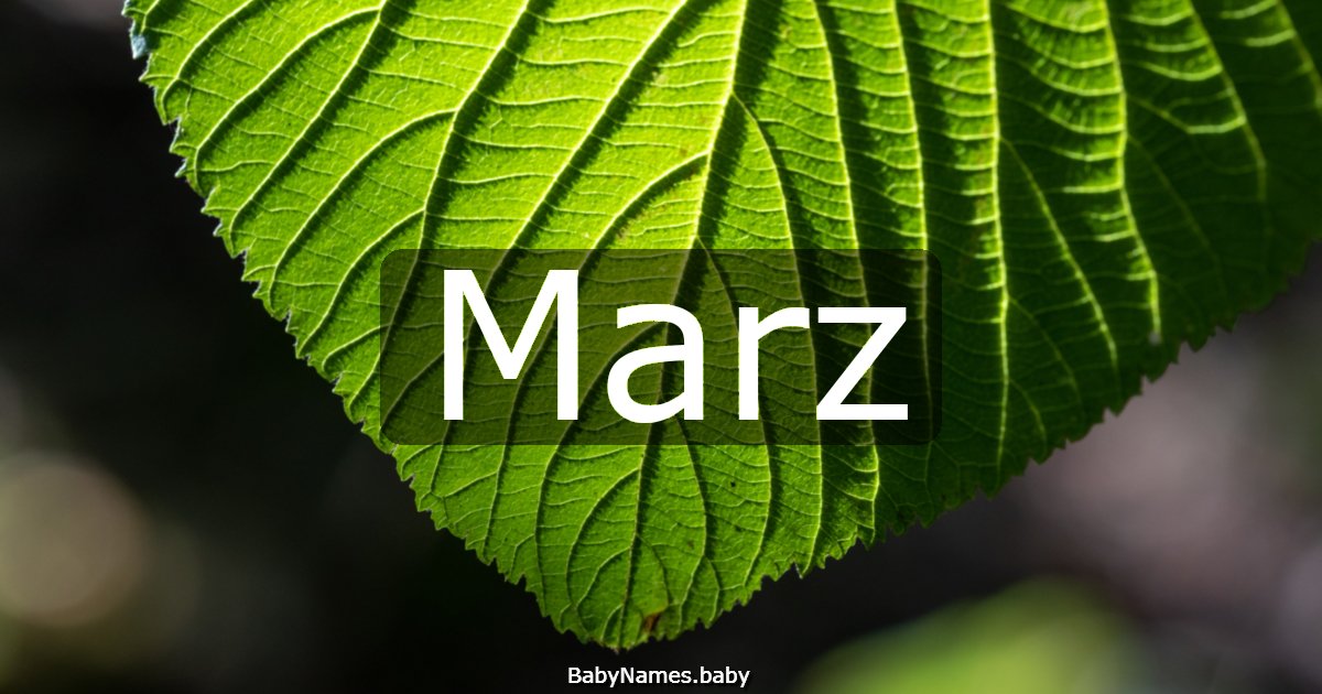 Marz
