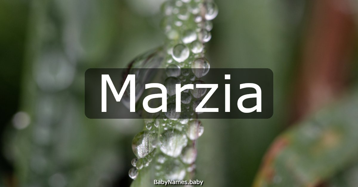 Marzia