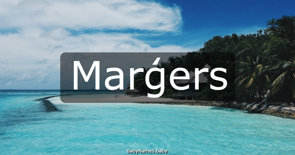 Marģers