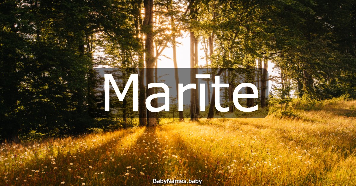 Marīte