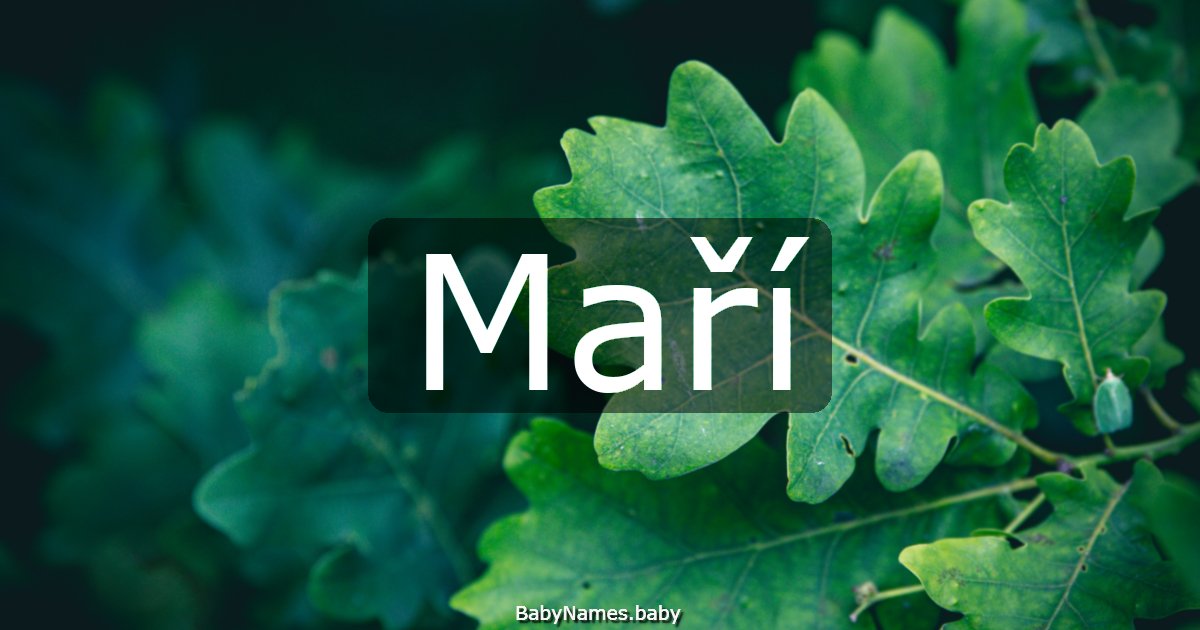 Maří