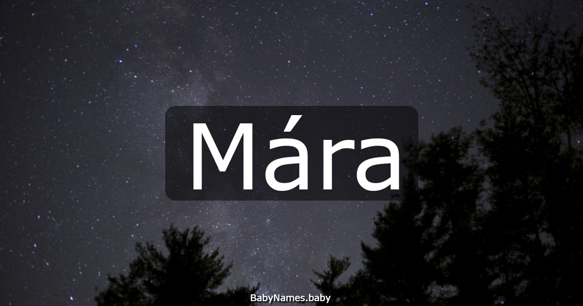 Mára
