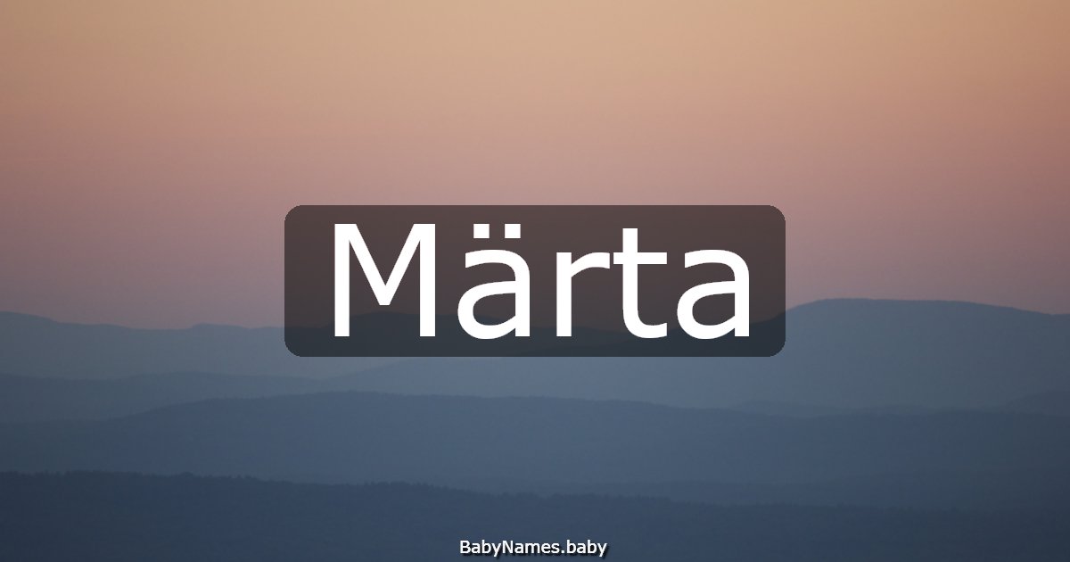 Märta