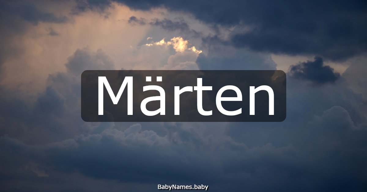 Märten