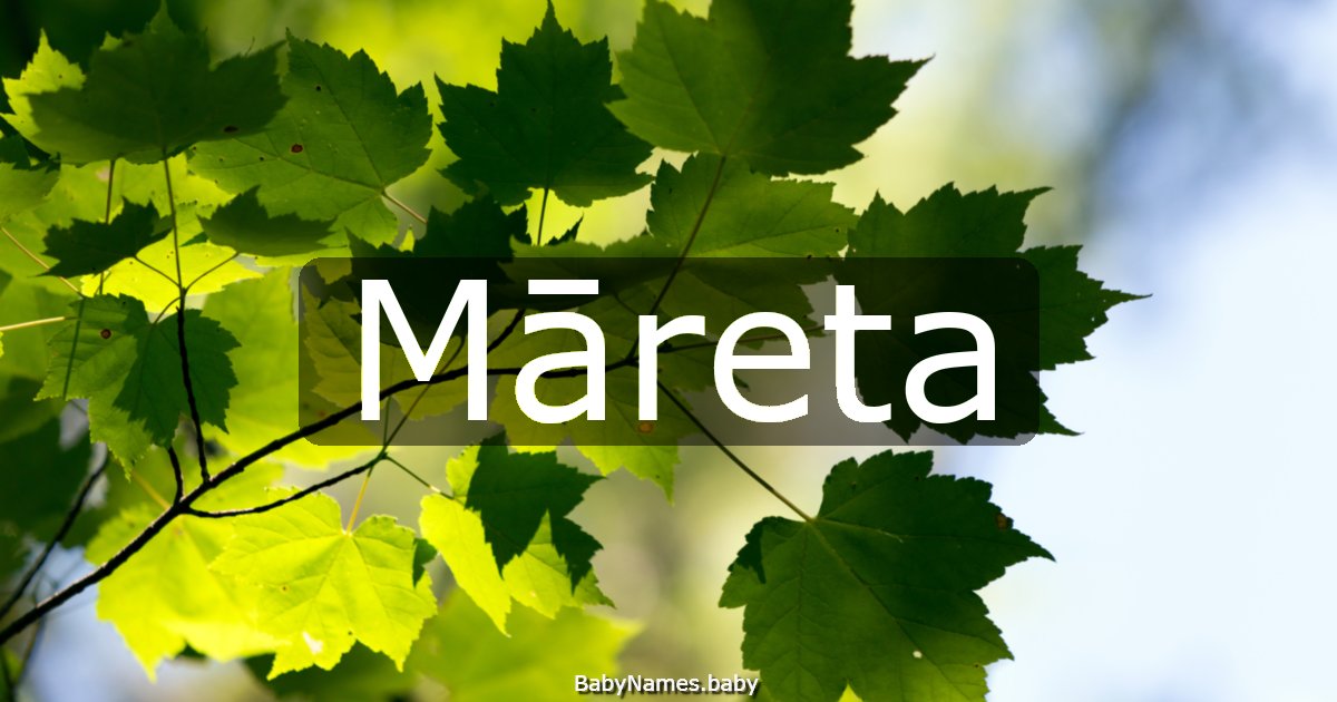 Māreta
