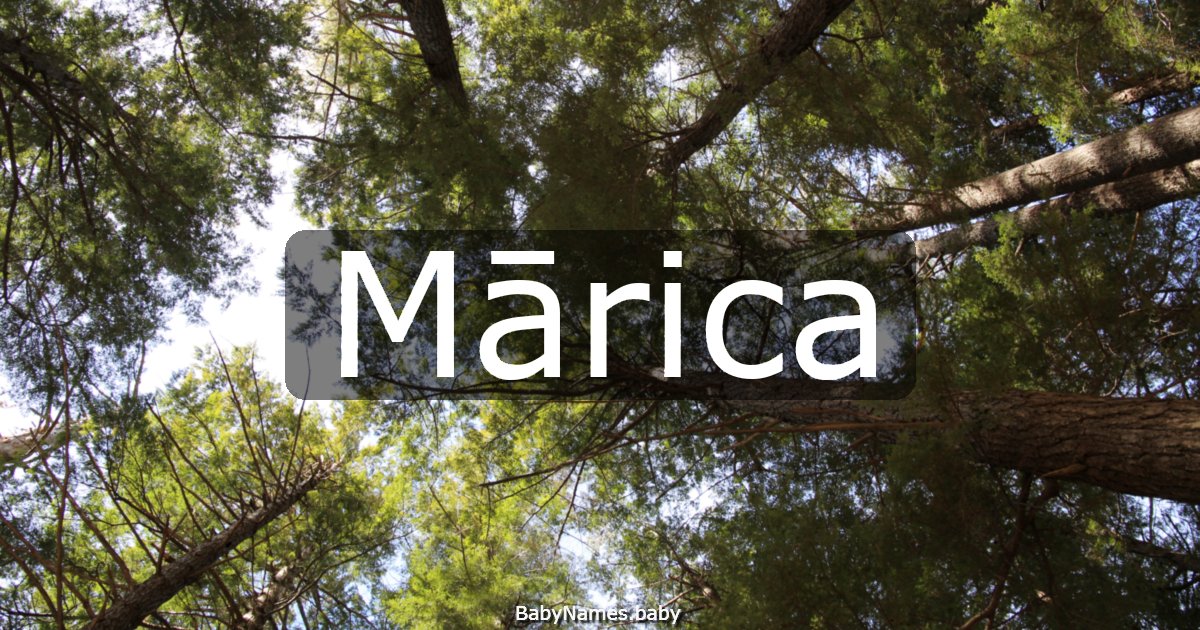 Mārica