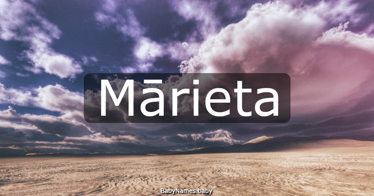 Mārieta