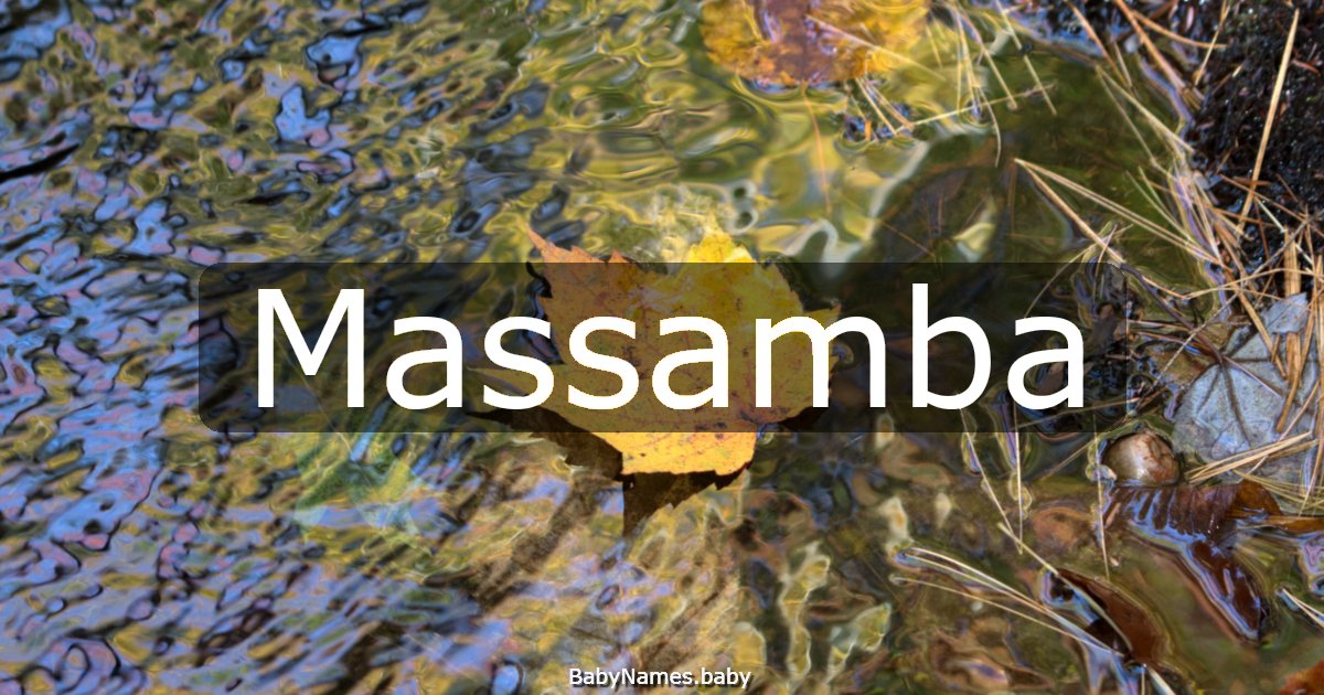 Massamba