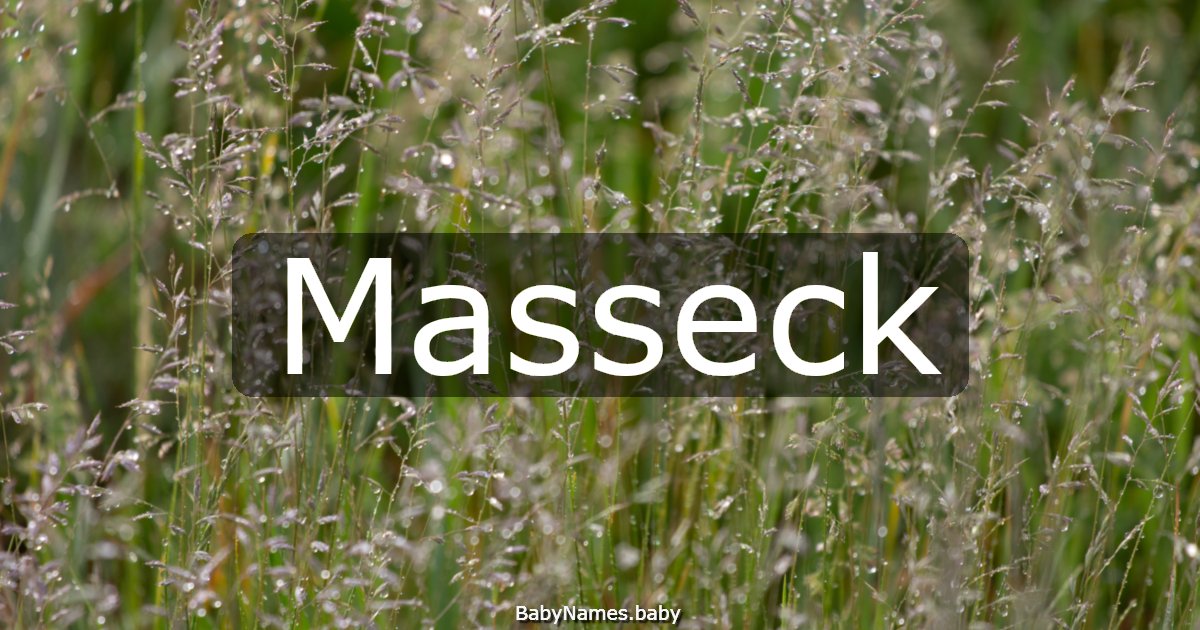 Masseck