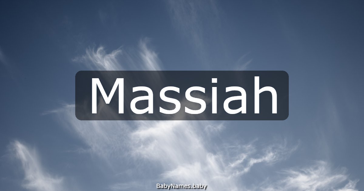 Massiah