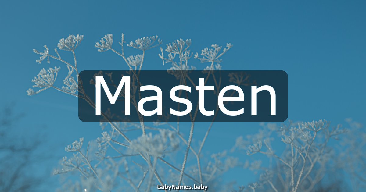 Masten