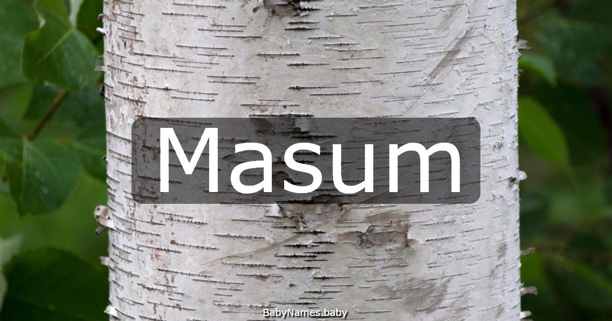 Masum