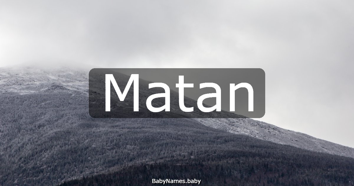 Matan