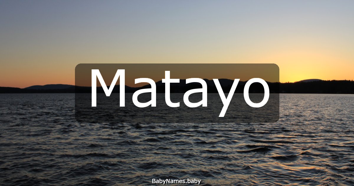 Matayo