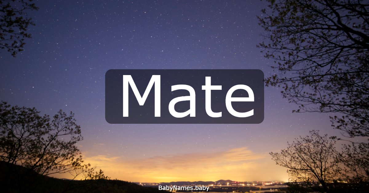 Mate