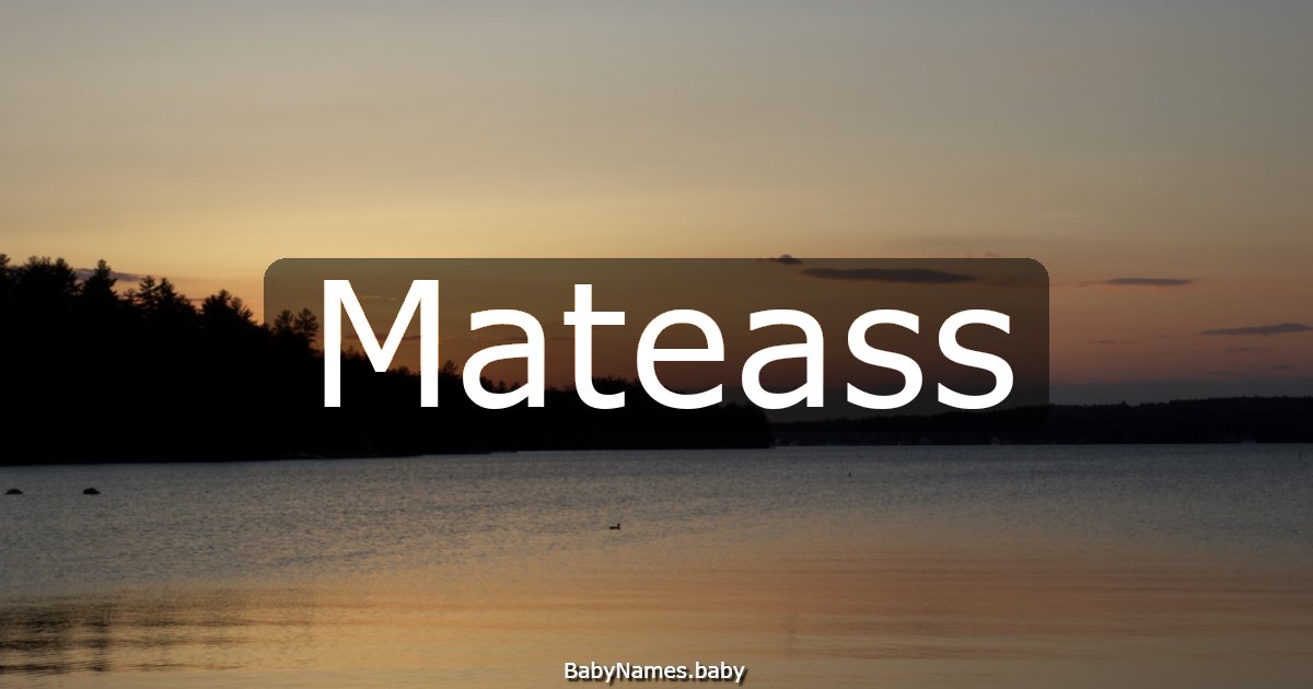 Mateass