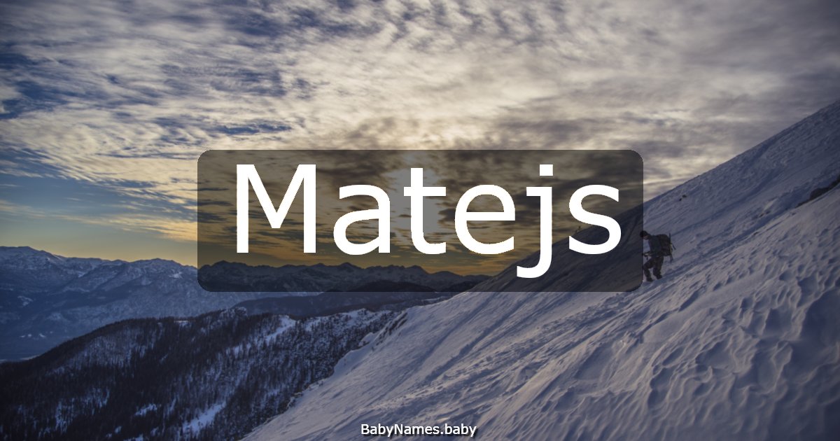 Matejs