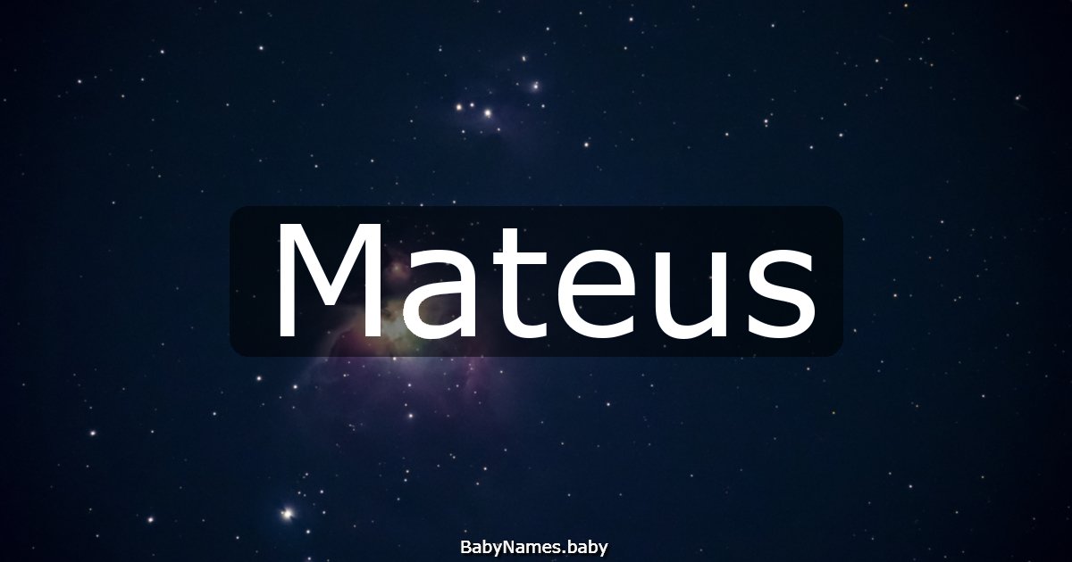 Mateus