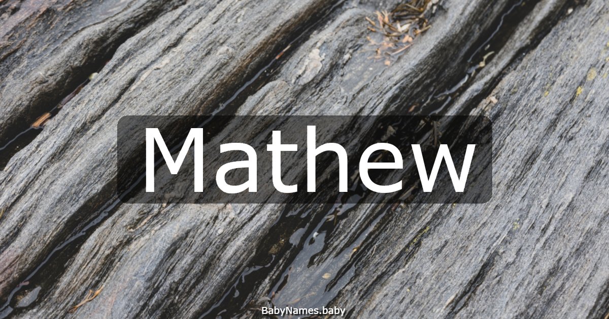 Mathew