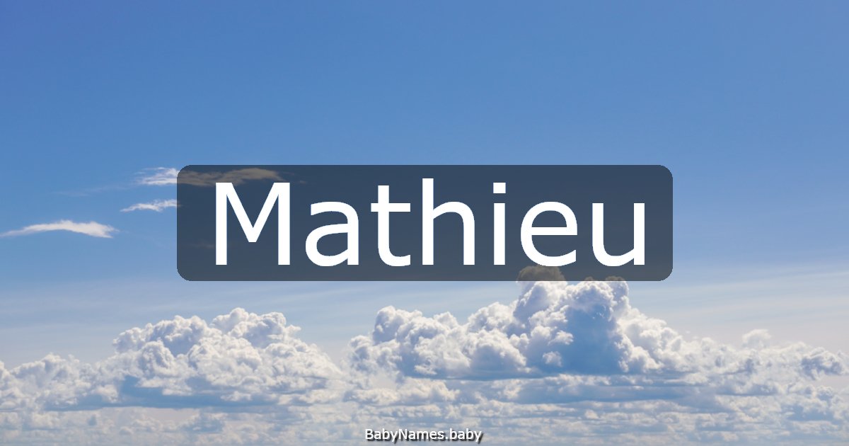 Mathieu