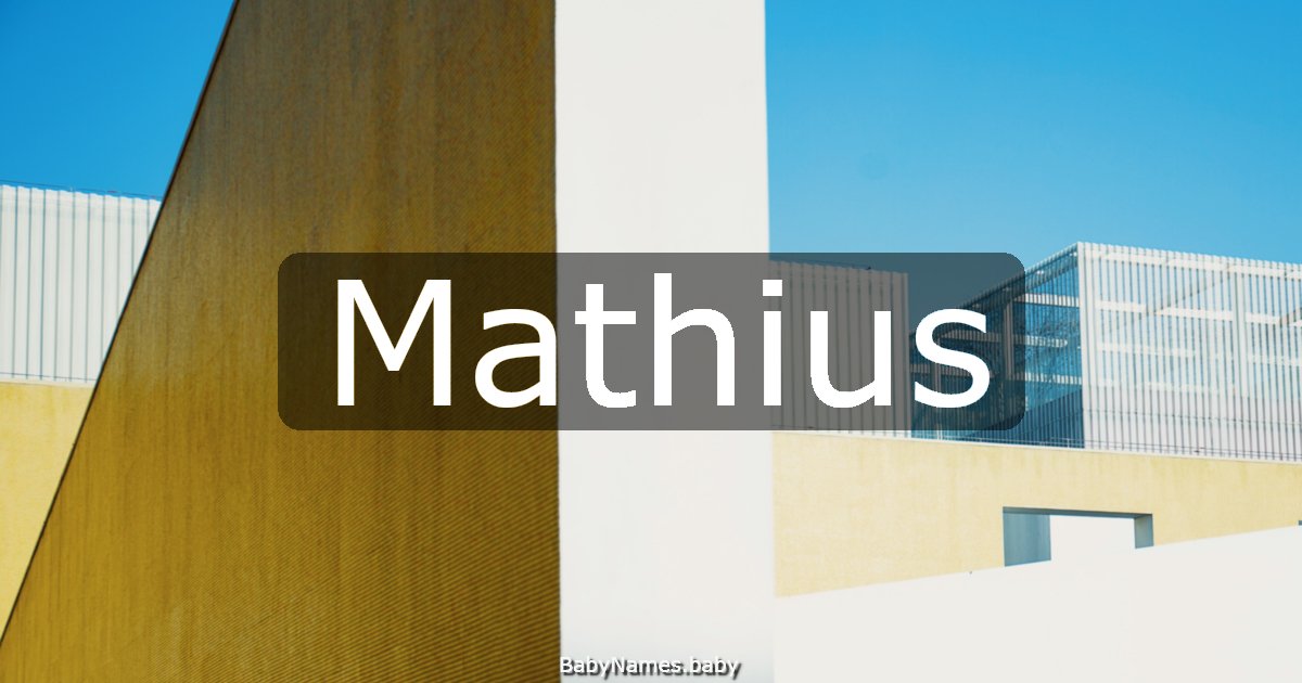 Mathius