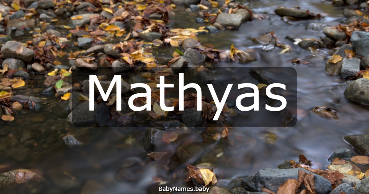 Mathyas