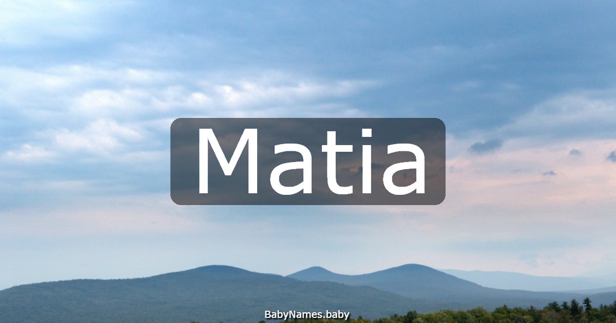 Matia