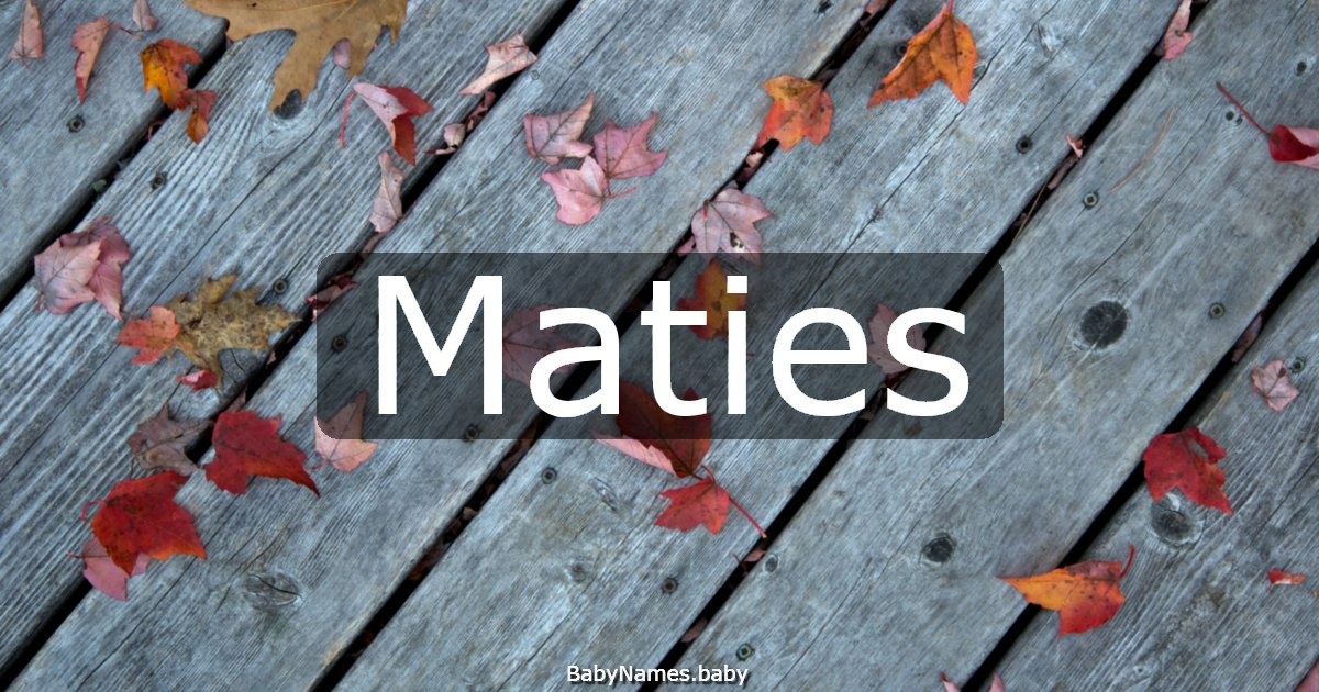 Maties