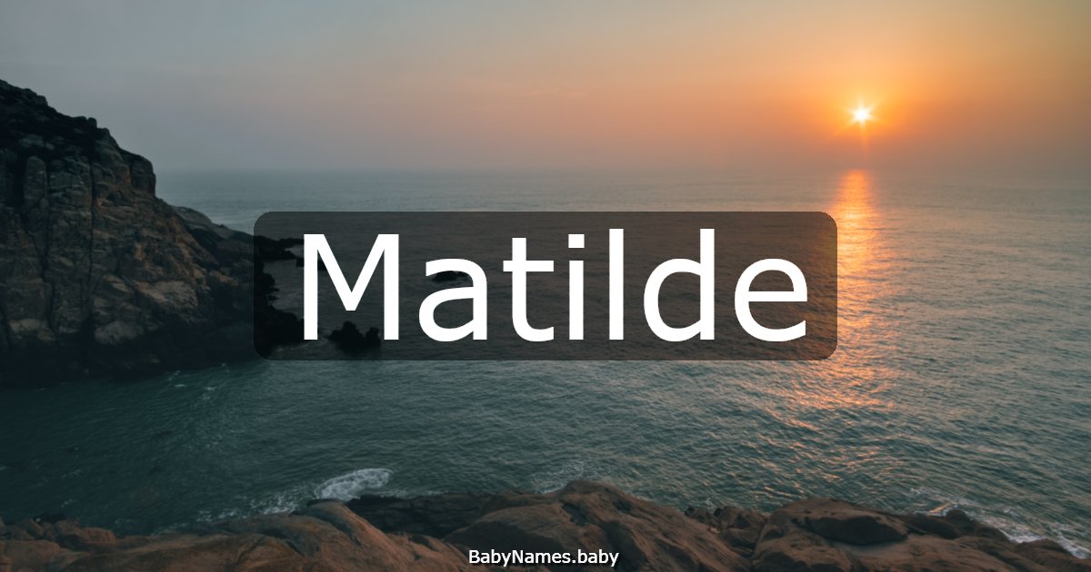 Matilde