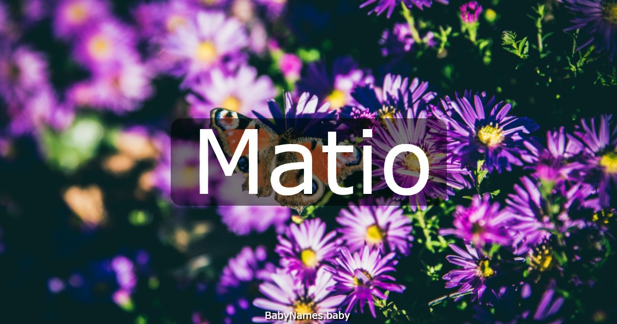 Matio