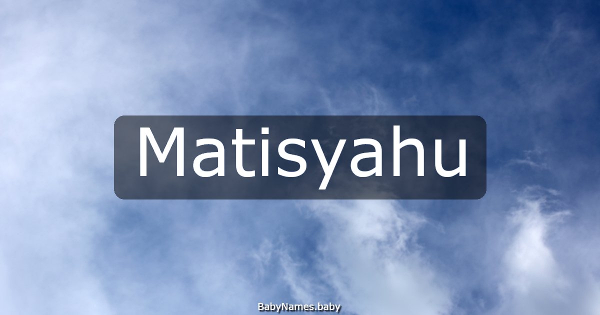 Matisyahu